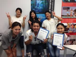 年末年始で、オープンウォーターとったど～☆