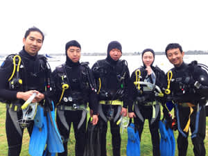 祝！アドバンスド・ダイバー！