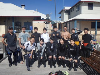 バッセルトン・ジェティ−・ダイビング！！！