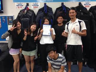 オープンウォーターダイバー誕生