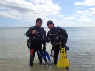 ドライスーツSPと…