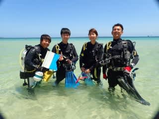 12月中旬のビーチFUNダイブ