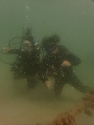 1月の体験ダイビング