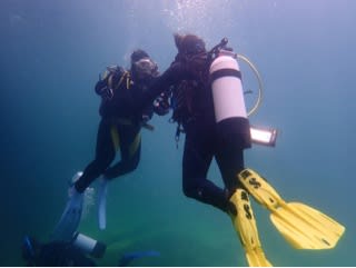 初めての海外ダイブはバッセルトン！