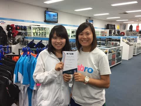 体験ダイビング〜！！