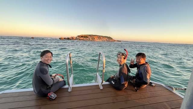 久しぶりのアシカスイム